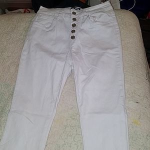 Fashion Nova White Jeans